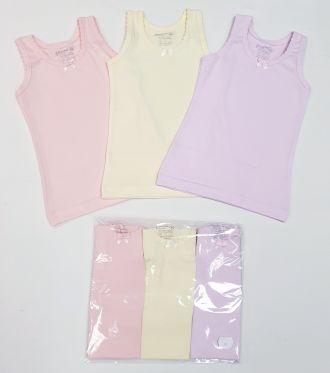 Детски потник за момиче памук ликра (от 92см до 170см)