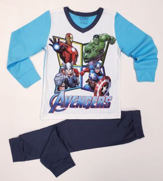 Детска пижама за момче "AVENGERS" (от 92см до 128см)